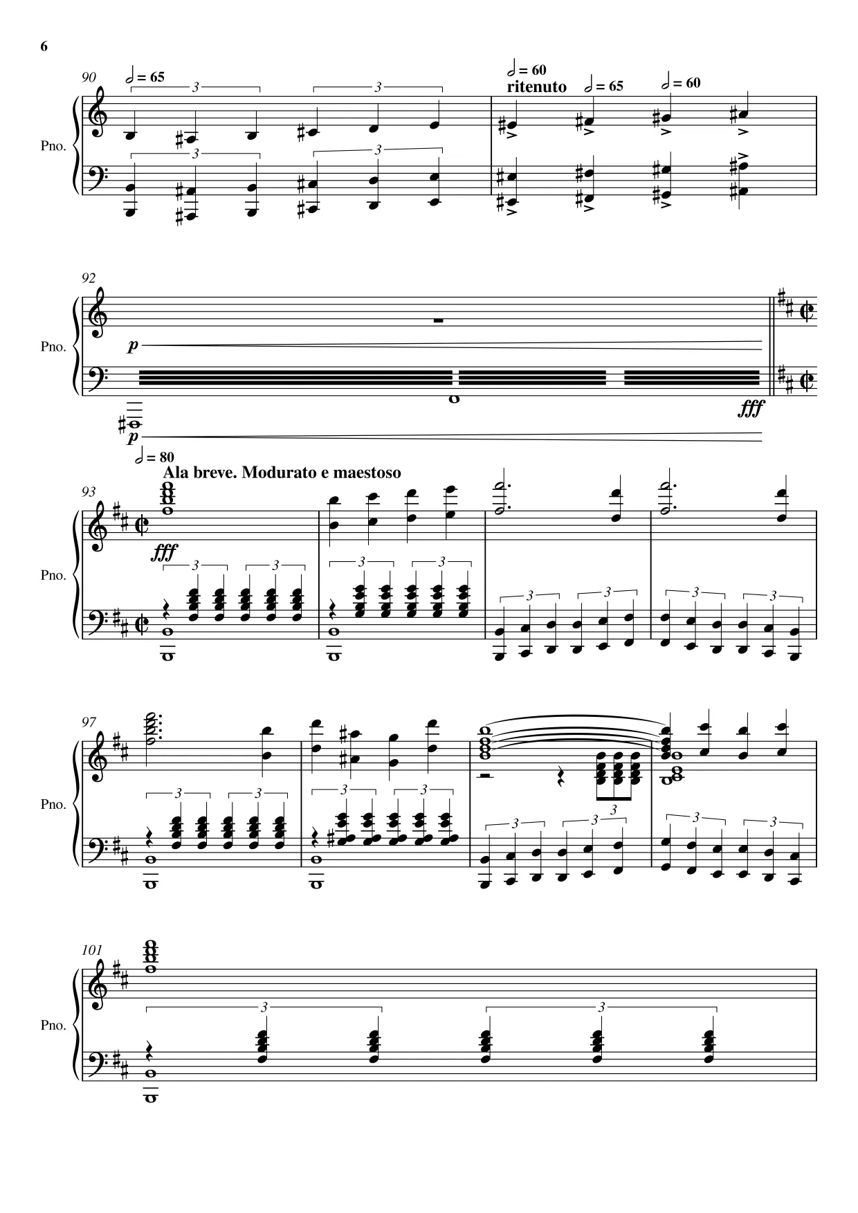 Sheet music page 6 Swan Lake — Scène (Swan Theme) - Advanced Version
