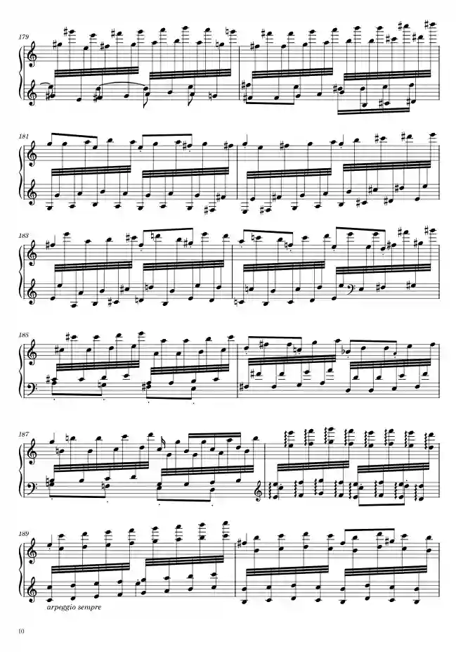 Sheet music page 1 Symphony No. 7, Op.92 in A major - Advanced Version